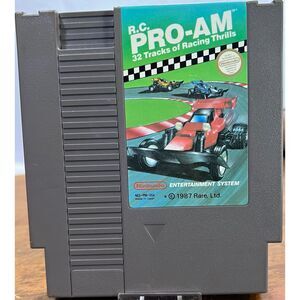Vintage Nintendo R.C. Pro Am 1988